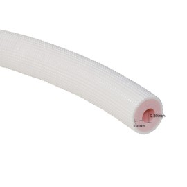 URBEST Pipe Insulation Tubing 1" x 3/8" Heat Preservation Insulated 6-Foot Length Handle Grips (White-9x10)