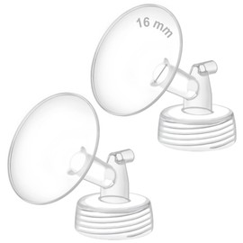 Maymom Wide Neck Pump Part for Spectra S1/S2 Pumps Includes Wide Neck Flange Non Original Spectra Flange Replaces Spectra Shield