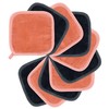 POLYTE Paño Desmaquillante Facial de Microfibra, 15.2x15.2 cm, 10 Pzas