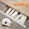 Shinlendid Shelf and Drawer Liner for Kitchen Cabinets Non-Adhesive, Strong
