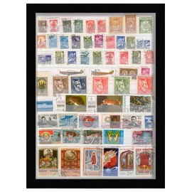 23x15 Shadow Box Gloss Black Piano Shine Display Frame | 1.5 Inch Rabbet Depth | 1 Inch Moulding Width | Includes Shatter Resistant Acrylic Plexiglass, Backing and Hanging Hardware