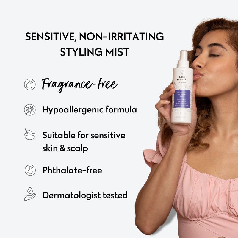 No nothing Very Sensitive Styling Mist - Fragrance Free Blow-Dry