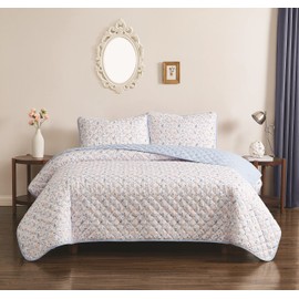 Truly Soft Maine Floral Twin/Twin XL 2 Piece Quilt Set
