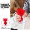 BIUDECO Plastic Nosey Cup for Elderly Care Adaptive Drinking Aid