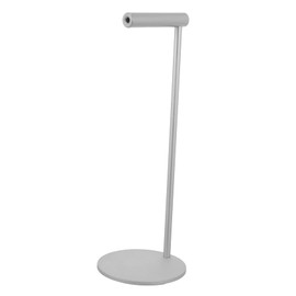 Parliky 1pc Creative Aluminum Headphone Stand Versatile Display Rack for Headsets Non- Base Space-Saving Design for Offices Gaming and Studios Silver Grey