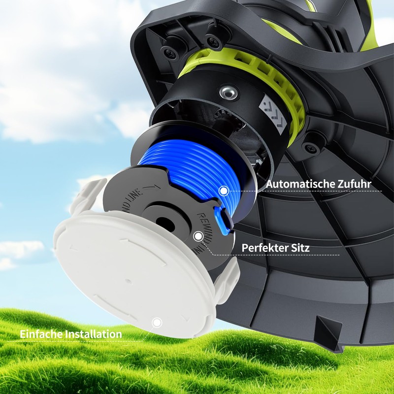 Forever Speed 1.60 mm, 3.4 m Grass Trimmer Spool Compatible