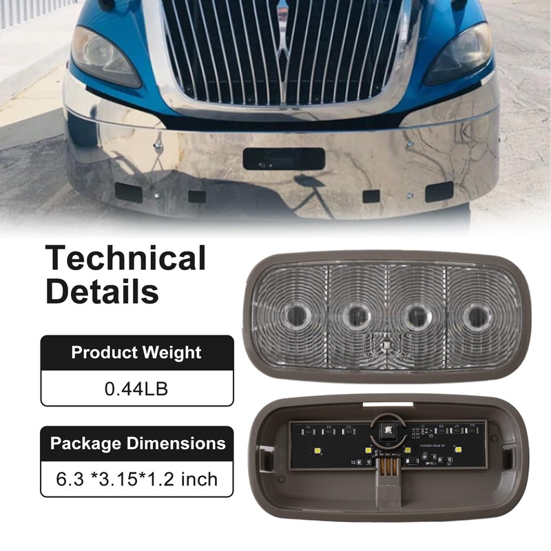 TINWID1919 DAY CAB DOME Interior LED Lamp light Ceiling Light