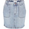 Noisy may Women's Denim Skirt, Light blue (light blue denim)