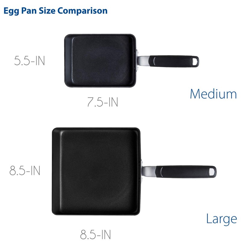 TECHEF - Tamagoyaki Japanese Omelette Pan Egg Pan PFOA-Free Dishwasher