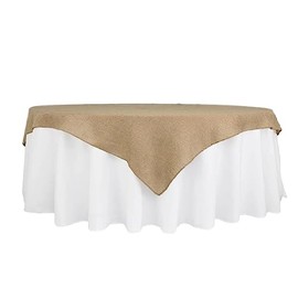 Mosley - Mantel Varios Colores para Mesa de Banquetes, Eventos y hogar Rectangular, Cuadrados o Redondos (Kaky, Cuadrado 148x148 cm)