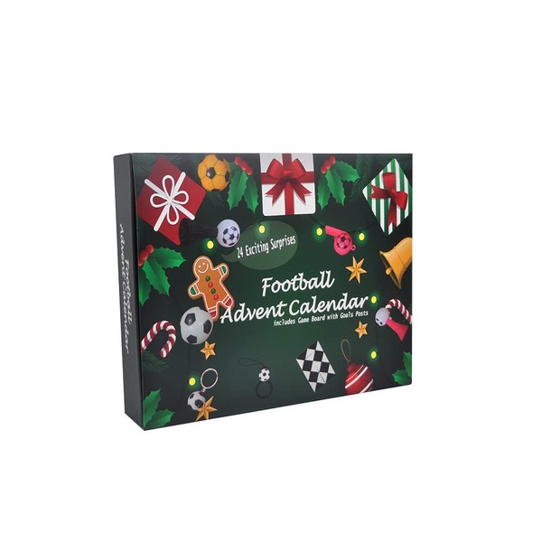 Sly Sippy Football Advent Calendar 2023 with 24 Exciting Gifts & Surprises| Advent Calendar with Game Board| 2023 Women’s World Cup Football Gifts for Football Fans | Christmas Gifts for Rugby Fans
