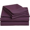 Cathay Home Luxury Soft Microfiber Sheet Set with Embroidered Pillow