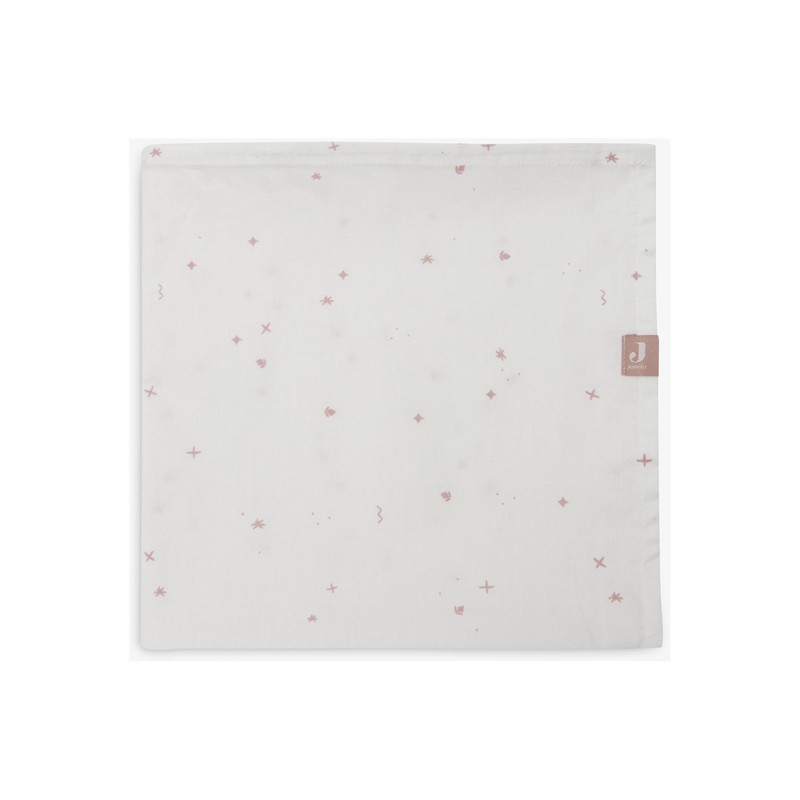 Jollein Bettlaken Wiege - Twinkling, Wild Rose - 75x100cm -