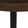 Kate and Laurel Zabel Modern Round Metal End Table with