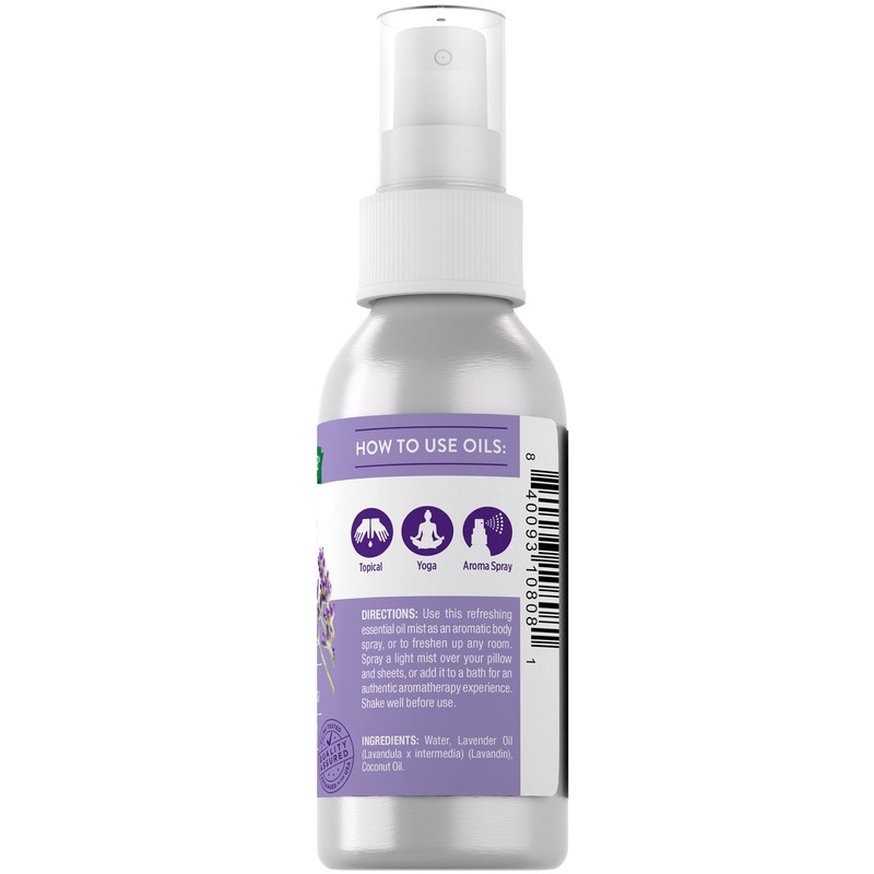 Nature's Truth Lavender Essential Oil Spray 2.4 Fl Oz |