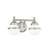 Livex 5712-05 Transitional Two Light Bath Vanity from Oldwick Collection