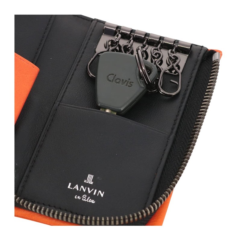 Lanvin On Blue 536602 Men's 5 Row Key Case, Smart