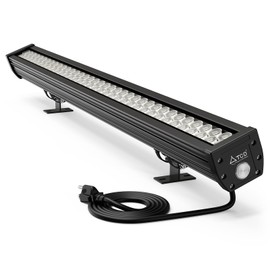 LED Workbench Light, 80W 7200lm 40in Linear Shop Light 35° Beam Angle Spotlight, 5700K Daylight White with On/Off Switch, Adjustable Bracket for Workbench, Workshop, Garage (Black)