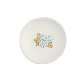 Mud Pie Flower Wedding Ring Dish 4" Dia Tidbit Plates