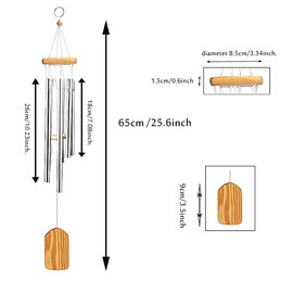 Wind Chime, Garden Wind Chime Woodstock Wind Chimes Home Decor Windchimes for Indoor and Outdoor