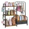 Purse Organizer for Closet, with Bottom Drawer, Extra Large Capacity