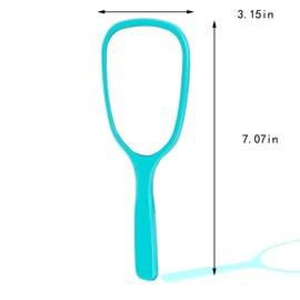 Aestivate 4PC Hand Mirror, Travel Handheld Mirror, Cosmetic Mirror with Handle (4PC)