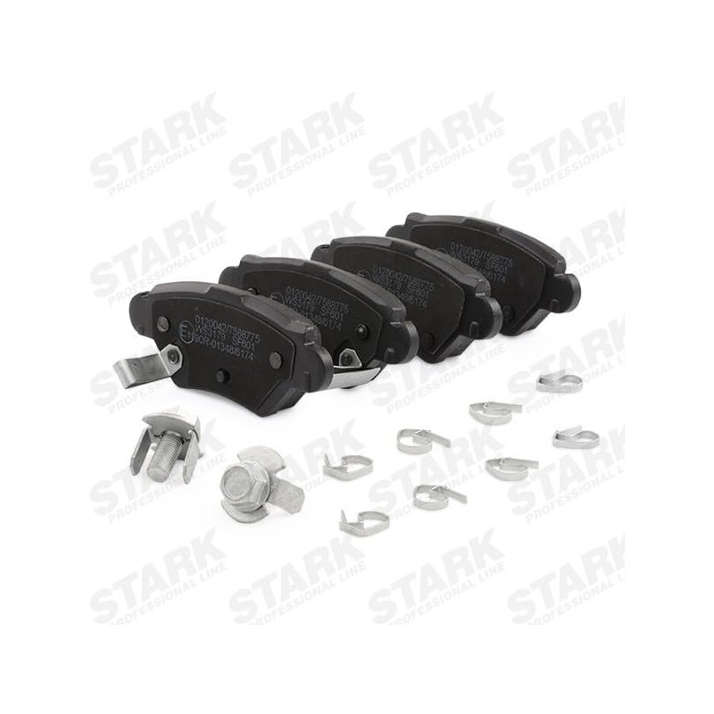 STARK SKBP-0010077 Brake Pad Set, Disc Brake Disc Brake Pads,