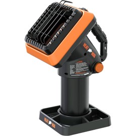 Heat Hog 4,000 BTU Portable Propane Radiant Space Heater, Indoor, Outdoor, Garage, Camping, Outdoor Sports, Boating, RVs, Angled Design, Gas Powered