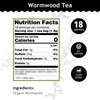 Buddha Teas Organic Wormwood Tea - OU Kosher, USDA Organic,