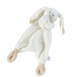 Carlsen. Conejo de Peluche, Toallita para Chupón, Conejito Abrazable para Dormir, Conejo Super Suave, Peluche de Apego para Bebé, Bunny Plush. (Beige)