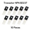 10 x NPN BD237 80V 2A Transistor Kit