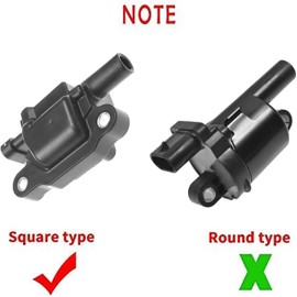 Paquete de bobinas de encendido para motor A-Premium compatibles con Chevy GMC Silverado 1500 Sierra 1500 Corvette Camaro Tahoe Yukon 2014-2018 4.3L 5.3L 6.2L V8