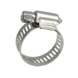 XRPAOWA Hose Clamp, 304 Stainless Steel Clamps, 12 pcs/Pack, SAE 10 Worm Gear Pipe Clamps, 9/16 inch-1-1/16 inch (14-27mm) (SAE 10)