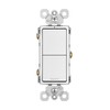 Legrand radiant 15 Amp Combination Switches, Rocker Wall Light Switch,