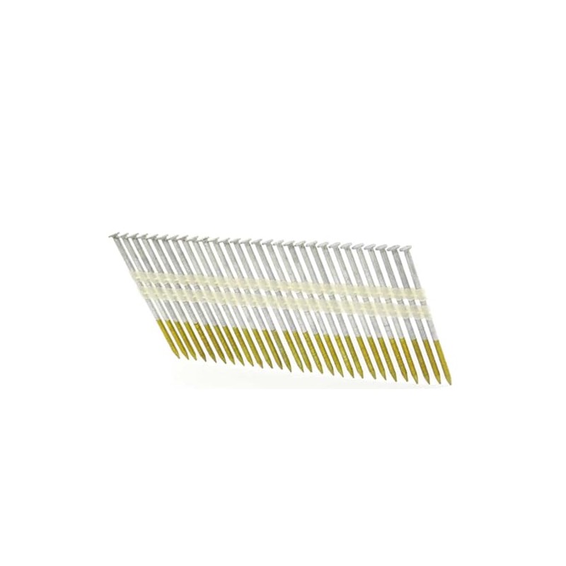 3 1/2" x .131 Ring A153-D HDG Strip Nails 21-DEG