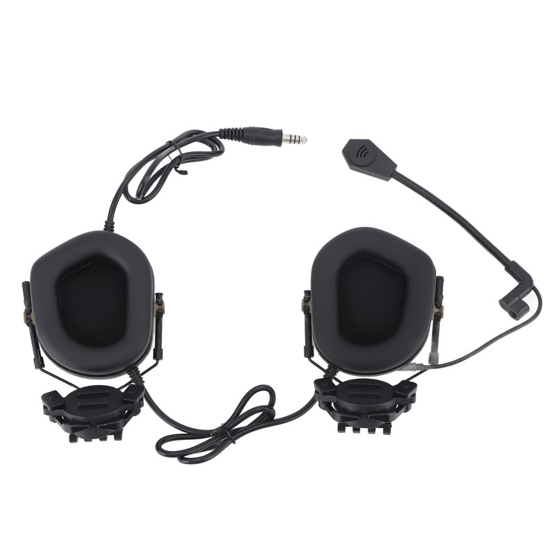Shooting Headset Shooting Earmuffs Ear Hearing Protection Headphones Sound Amplification