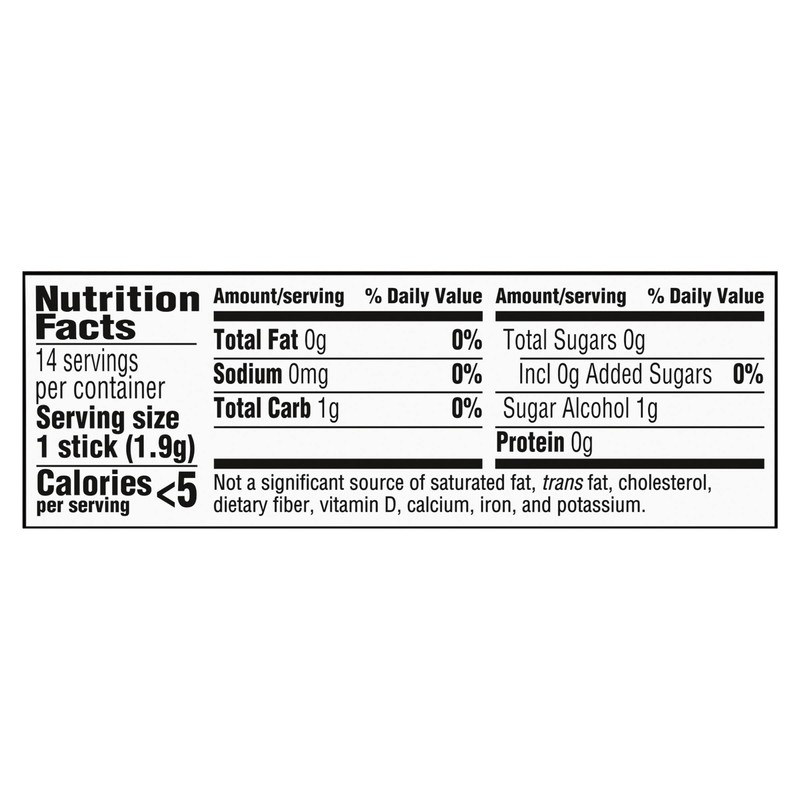 Trident Cinnamon Sugar-Free Chewing Gum, 12 Packs of 14 Pieces