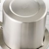 Bacon Grease Container with Strainer 304 Stainless Steel 1.8L Food
