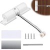 Automatic Door Closer for Interior Doors - Spring Loaded &