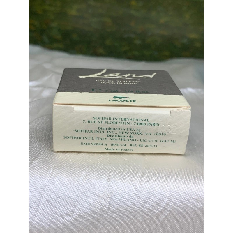 Lacoste Land Pour Homme 7ml EDT Mini Splash (new with