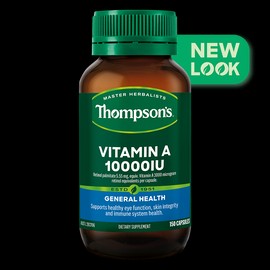 Thompson's Vitamin A 10000iu 150 Capsules