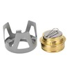 Mini Alcohol Stove Brass Aluminum Alloy Safe Windproof Portable Widely