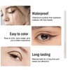 Eyeliner Pencils,Waterproof Matte Eyeliner Pencil,All Day Long-Lasting Eye Liners,Matte Eyeli-ner