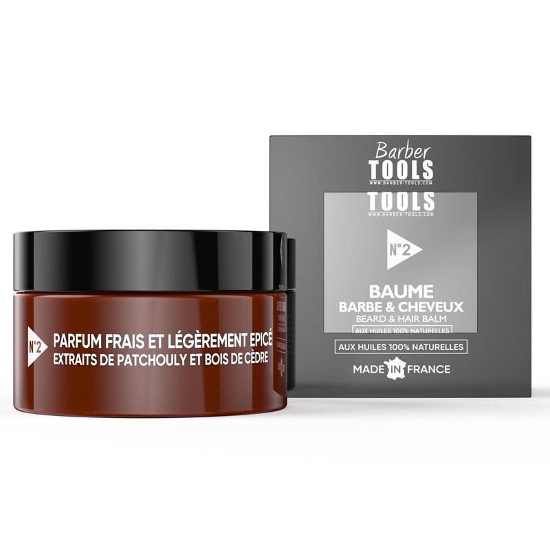 Barber Tools Beard Balm N°2 with 100% Natural Oils 80