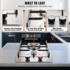 12-Inch Gas Cooktop 2 Burners Built-In Stainless Steel Dual Fuel