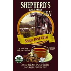 Organic Spicy Red Chai Bible Verse Tea