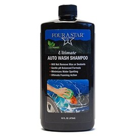 Four Star Ulitmate Auto Wash Shampoo & Conditioner, Eco Friendly Car Wash Soap Made in the U.S.A. 16 oz.