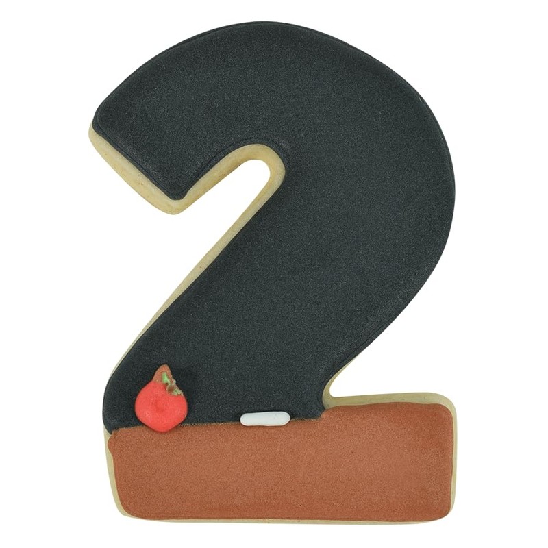 R&M International 8102 Number 2 Cookie Cutter, 3" Carded
