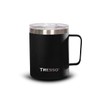 TRESSO Taza de Acero Inoxidable con Tapa 350 ml, Color