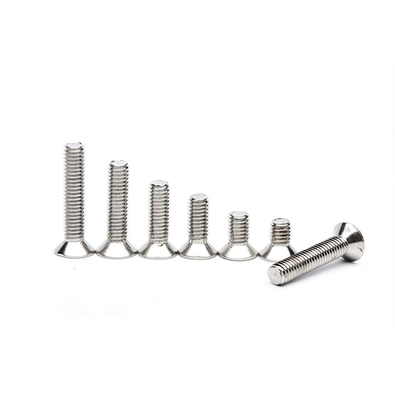 Guard4U 300Pcs Metric M2 Stainless Steel Phillips Countersunk/Flat Head Machine